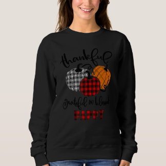 Sudadera Thankful Grateful Blessed Pappy Autumn Fall Pumpki