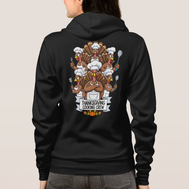 Sudadera Thanksgiving Adult Full-Zip Hoodie (Reverso)