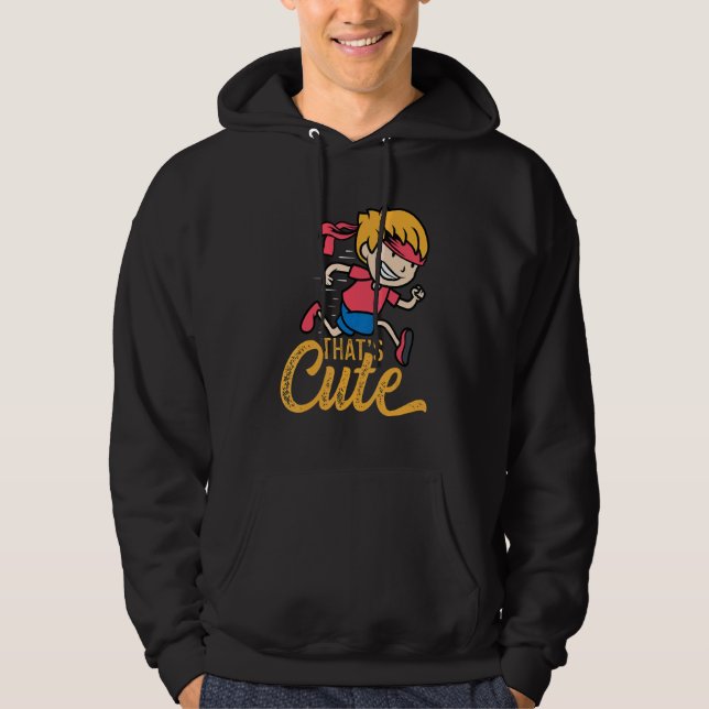 Sudadera That's Cute Fit Person (Anverso)