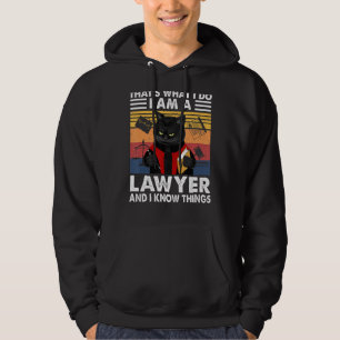 Sudadera Thatu2019s Lo que hago - soy abogado y lo sé así