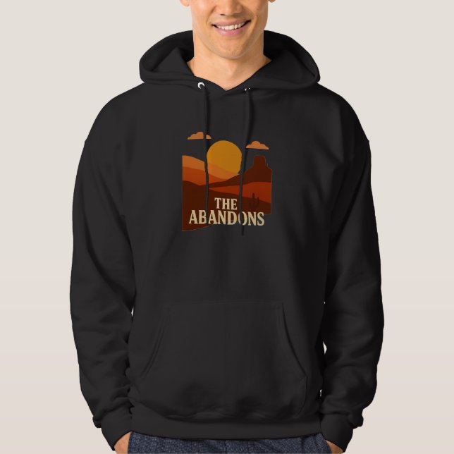 Sudadera The Abandons sweatshirt – Desert Sunset Minimalist (Anverso)