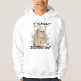 Sudadera The Beast Inside Me funny meme cat sweatshirt