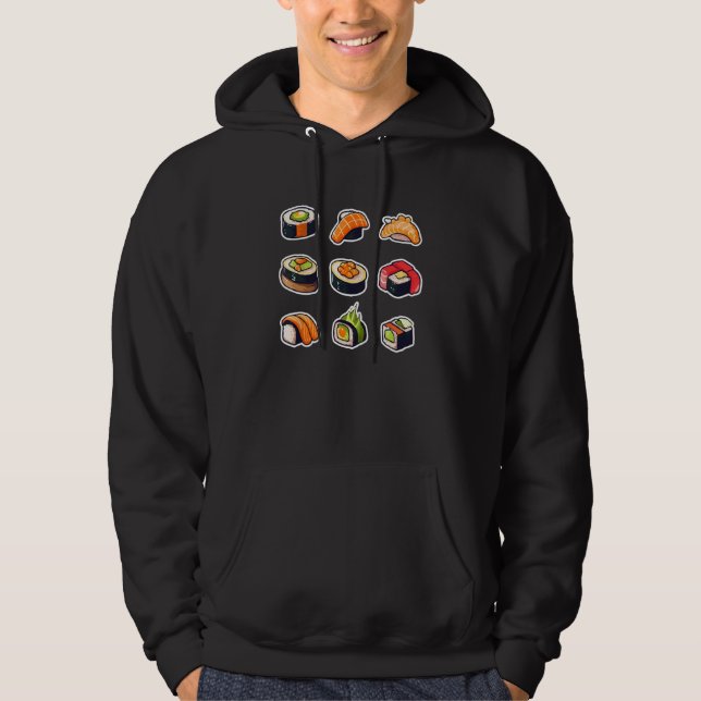Sudadera The best Sushi - Asian food lover (Anverso)