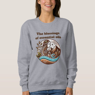 Sudadera The blessings of essential oils