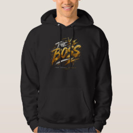 Sudadera The Boss Crown – Gold Streetwear Power Hoodie 🔥 