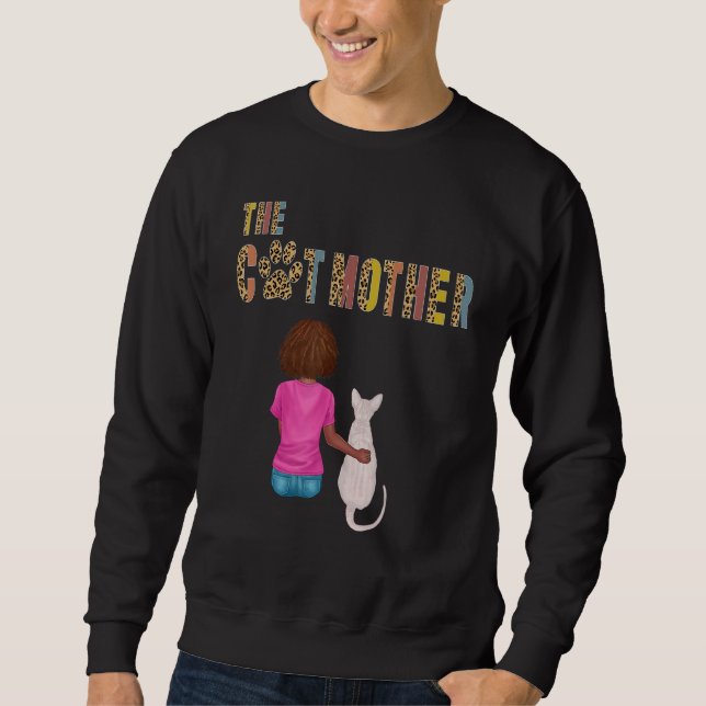 Sudadera The Catmother Sphynx Cat  Kitten Mother Cat Mom 1 (Anverso)