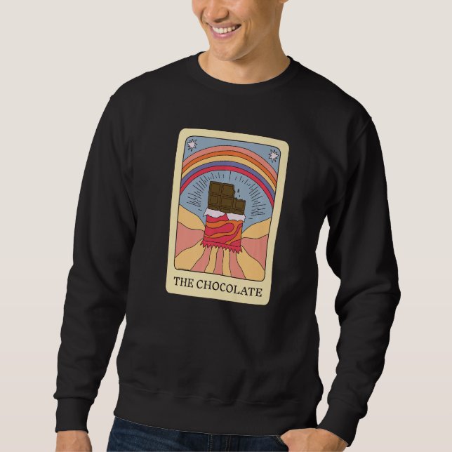 Sudadera The Chocolate Foodie Tarot Card Chocolate Lover Fo (Anverso)