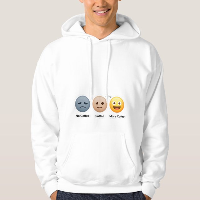 Sudadera The Coffee Journey Moods (Anverso)