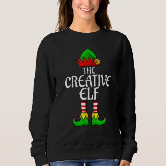 Sudadera The Creative Elf Family Matching Group Christmas M