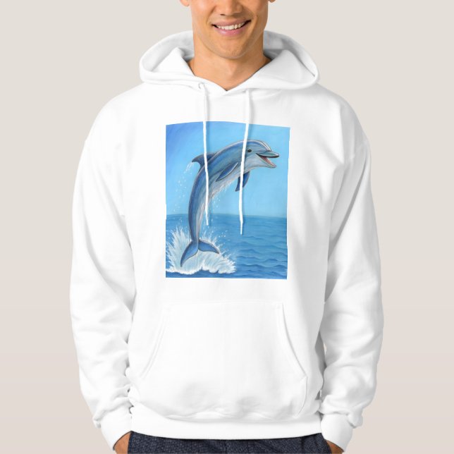 Sudadera The Dolphin’s Silent Dance (Anverso)