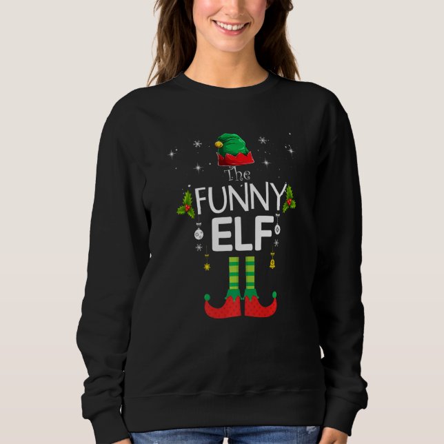 Sudadera The  Elf Family Matching Group Christmas (Anverso)