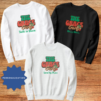 Sudadera The Grace Gang Custom Faith Family