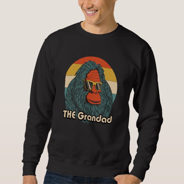 Sudadera The Grandad Fathers Day Grandpa Parents Grandfathe (Anverso)