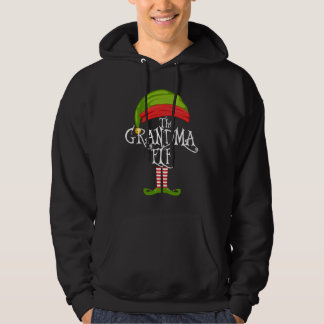 Sudadera The Grandma Elf Cute  Matching Family Christmas