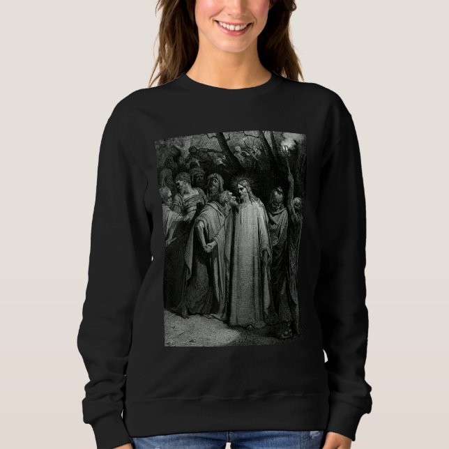 Sudadera The Judas Kiss Gustave Dore Biblical Art (Anverso)
