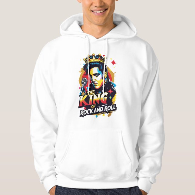 Sudadera The King of Rock and Roll (Anverso)