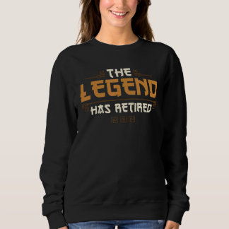 Sudadera The Legend Has Retired  Retirement  2
