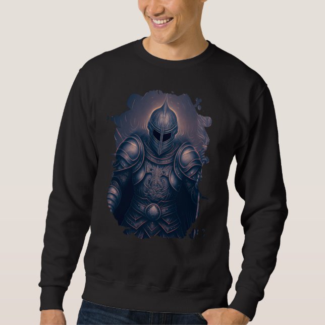 Sudadera The mighty knight with powerful aura (Anverso)