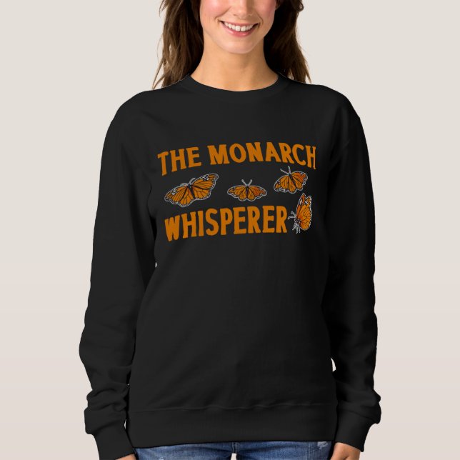 Sudadera The Monarch Whisperer Monarch Butterfly Insect Ent (Anverso)