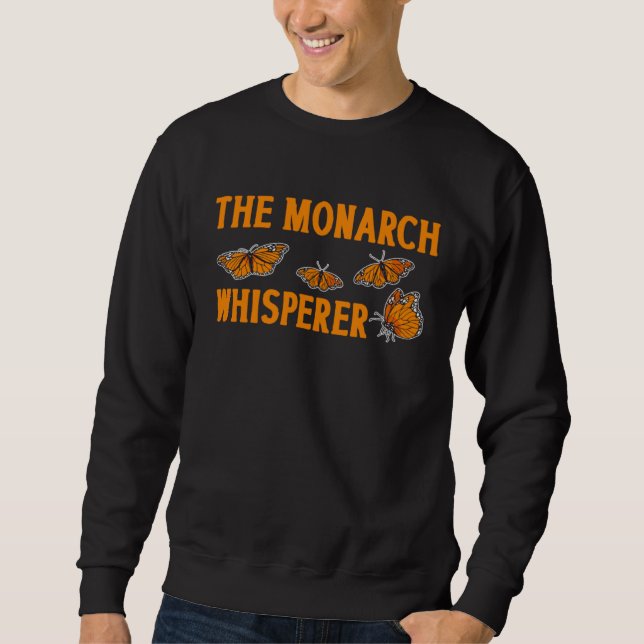 Sudadera The Monarch Whisperer Monarch Butterfly Insect Ent (Anverso)