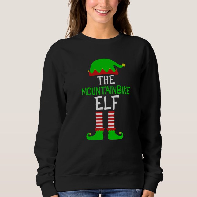 Sudadera The Mountainbike Elf  MTB Bike Driver (Anverso)