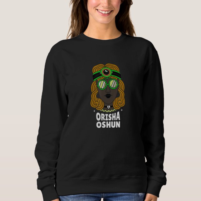 Sudadera The Orisha Oshun Ashe - Goddess of Divinity, Femin (Anverso)