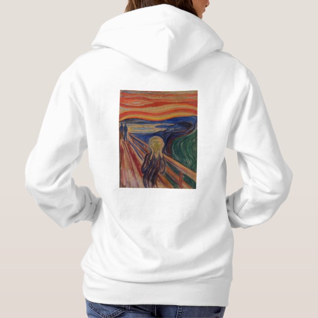 Sudadera The Scream by Edvard Munch – Iconic Art (Reverso)