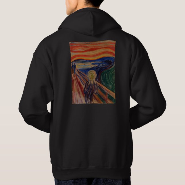 Sudadera The Scream by Edvard Munch – Iconic Art (Reverso)