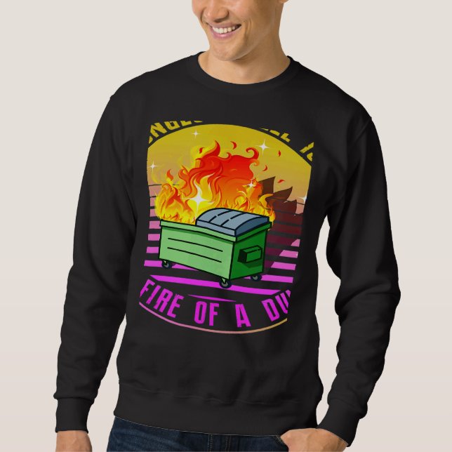 Sudadera The Strongest Steel is Forged in the Fire of a Dum (Anverso)