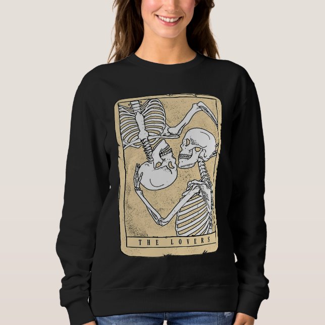 Sudadera The  Tarot Card  Vintage Astrology Goth Valentine  (Anverso)