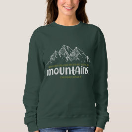 Sudadera The Voice of the Mountains