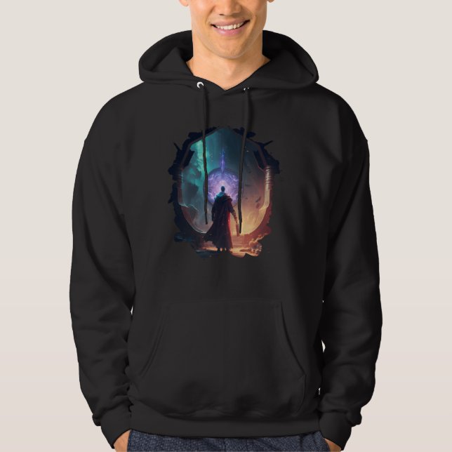 Sudadera The Wizard's Adventure The Mystical Portal (Anverso)