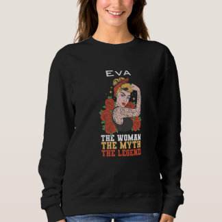 Sudadera The woman the myth the legend Eva Premium