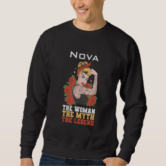 Sudadera The woman the myth the legend Nova