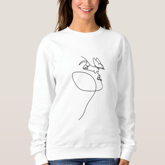 Sudadera The Worth of a Woman – Sweatshirt (Anverso)