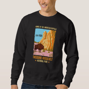 Sudadera Theodore Roosevelt North Dakota Parque Nacional de