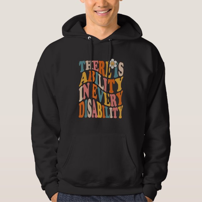 Sudadera There Is Ability In Every Disability Awareness Spe (Anverso)