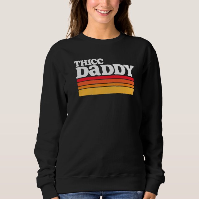 Sudadera ThicDaddy Retro Big Dude (Anverso)