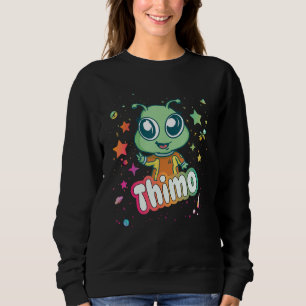 Sudadera THIMO - Nombre de niño pequeño con un extraño lind
