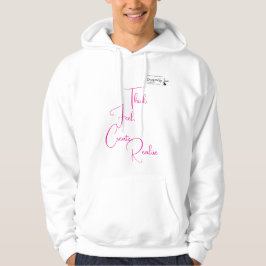 Sudadera Think feel create realise PDesigned by Joan Hoodie