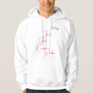 Sudadera Think feel create realise PDesigned by Joan Hoodie