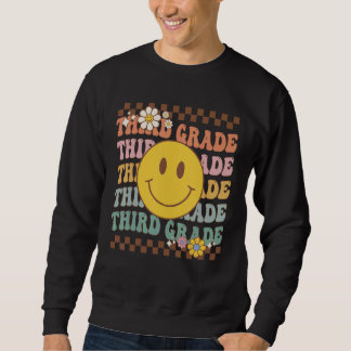 Sudadera Third Grade Vintage Retro 3rd Grade Back To School