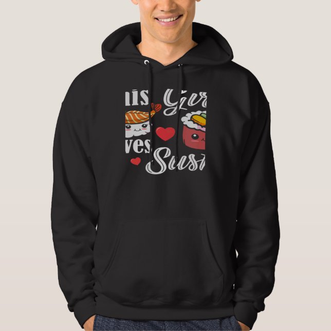Sudadera This Girl Loves Sushi Japanese Food Japan Sushi (Anverso)