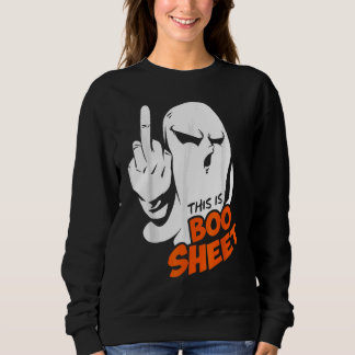 Sudadera This Is Boo Sheet Ghost Retro Halloween Costume Me