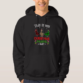 Sudadera This Is My Christmas Pajama Duck Animals Leopard P