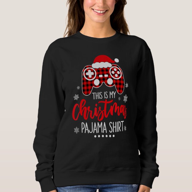 Sudadera This Is My Christmas Pajama  Merry Christmas 4 (Anverso)