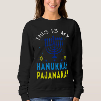 Sudadera This Is My Hanukkah Pajamakah Hanukkah Jewish Paja