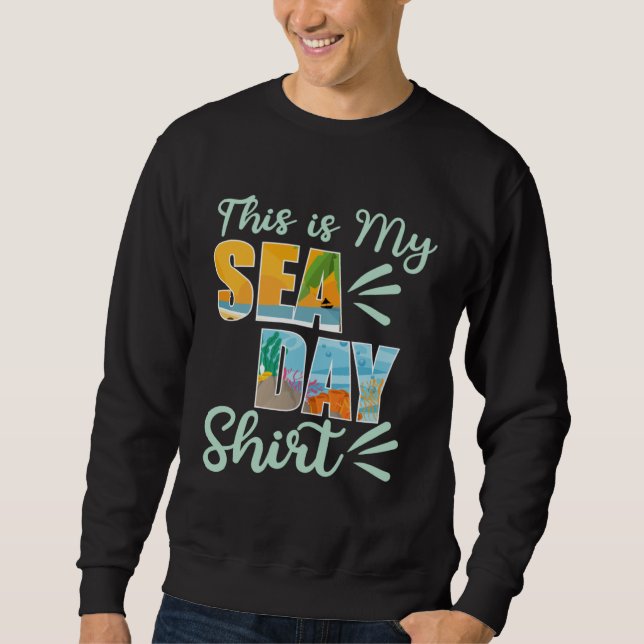 Sudadera This Is My Sea Day Cruise  Family Vacay Cruising (Anverso)