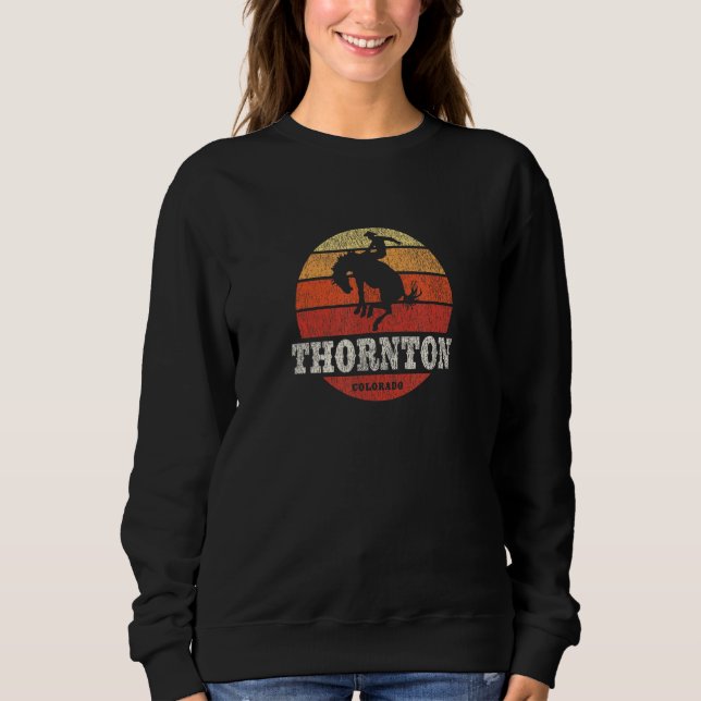 Sudadera Thornton CO Vintage Country Western Retro (Anverso)