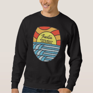 Sudadera Thornton State Beach California Ca Beach Sunset